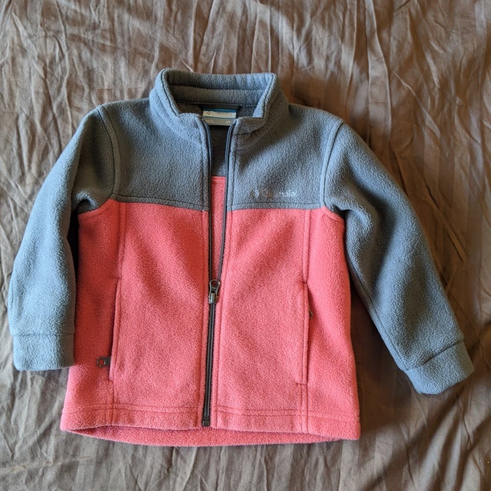 Boys 3T Columbia zip-up winter fleece